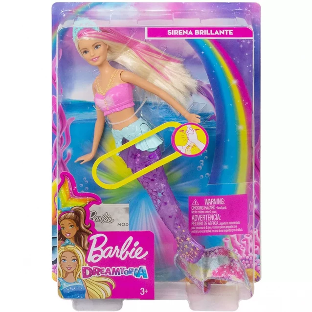 Лялька Barbie "Русалочка підводне сяйво" - 2