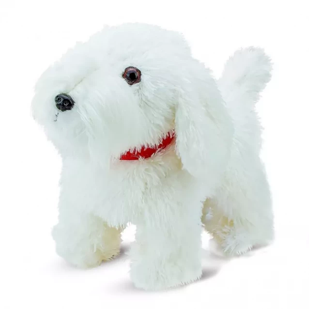 Іграшка інтерактивна м'яка Собака на повідку, у коробці 22*28,5 см - 2