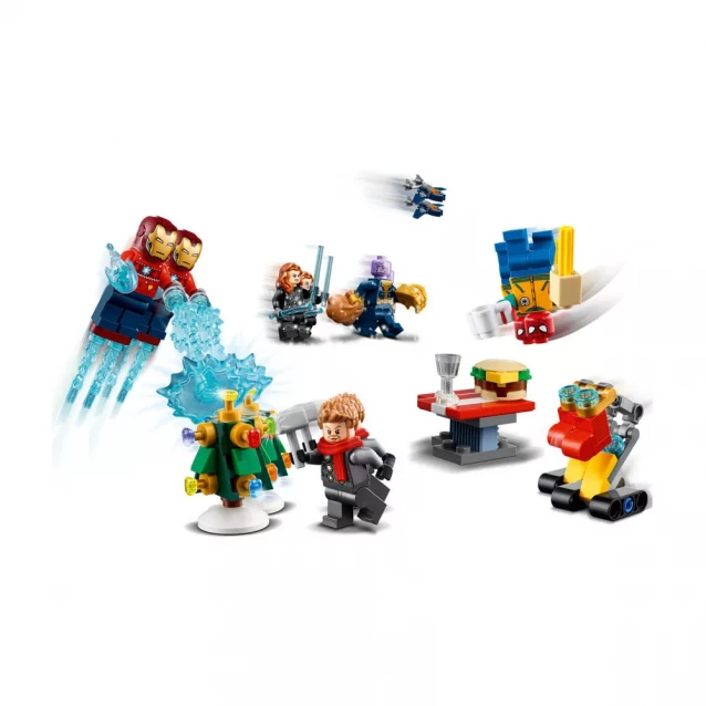 Конструктор LEGO Marvel Новогодний адвент календарь «Мстители» (76196) - 3