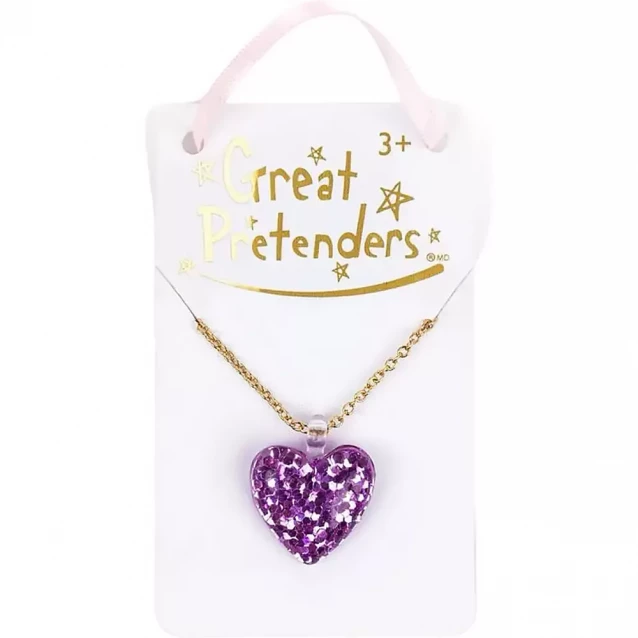 Ожерелье Great Pretenders Glitter Heart (90418) - 1