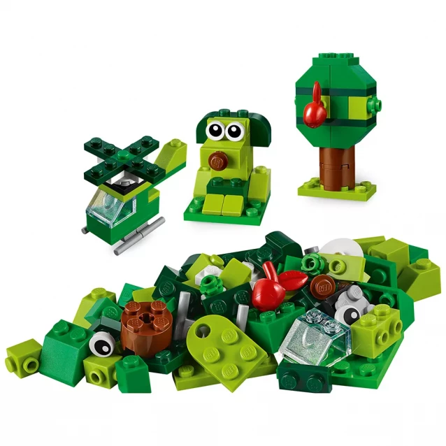 Конструктор Lego Classic Зелені Кубики Для Творчості (11007) - 3