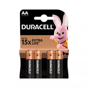 Батарейка Duracell AA LR06 MN1500 4 шт (5006200) дитяча іграшка
