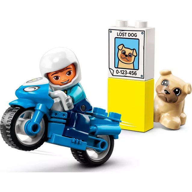 Конструктор Lego Duplo Поліцейський мотоцикл (10967) - 5