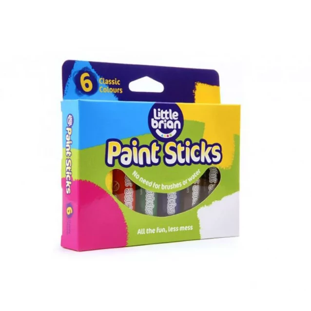 Paint Stick Краска-карандаш Paint Sticks classic, 6 шт. в наборе - 1