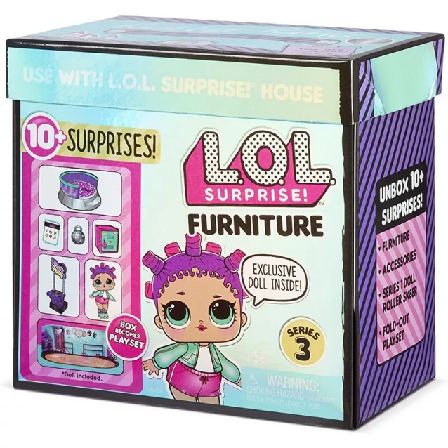 Игровой набор L.O.L. SURPRISE! серии Furniture S2 - Роллердром Роллер-Леди (567103) - 6