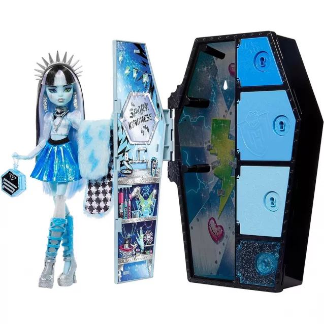 Набір-сюрприз Monster High Відпадний стиль Жахо-секрети Френкі (HNF75) - 1