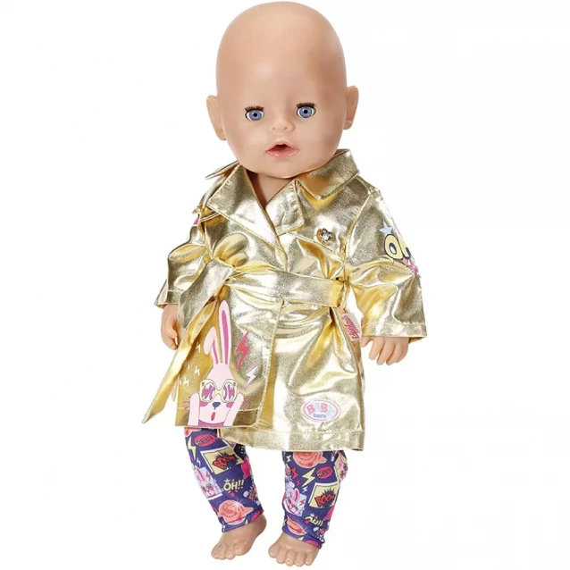 Zapf Набір одягу для ляльки BABY BORN серії "День Народження" - СВЯТКОВЕ ПАЛЬТО (на 43 cm) 830802 - 3
