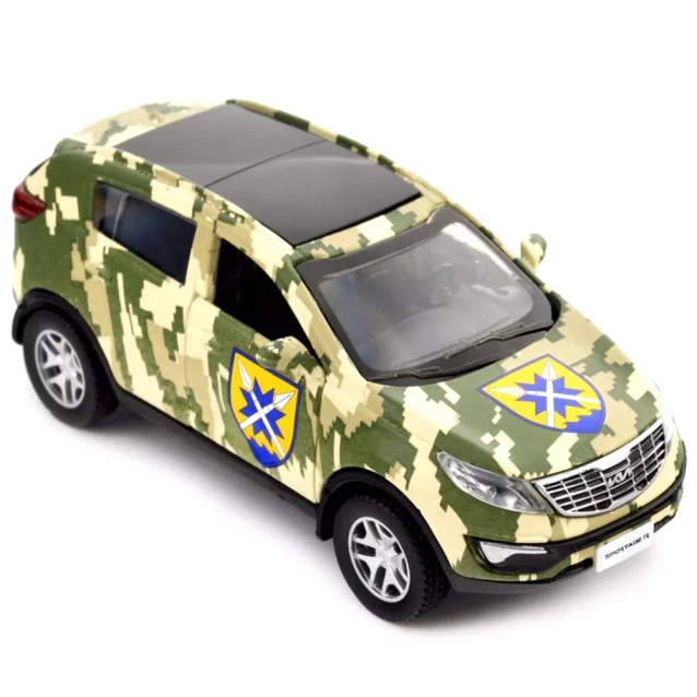 Автомодель TechnoDrive Шеврони Героїв Kia Sportage R 56 ОМПБр (250362M) - 7