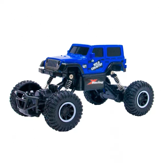 Автомобіль OFF-ROAD CRAWLER з р/к - WILD COUNTRY (синій, акум. 3,6V, 1:20) - 1
