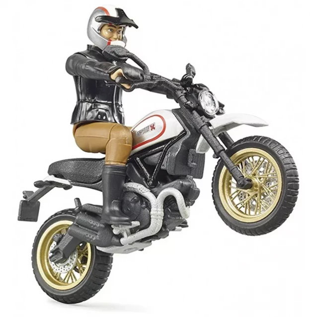 Игровой набор Bruder Мотоцикл с водителем (63051) - 5