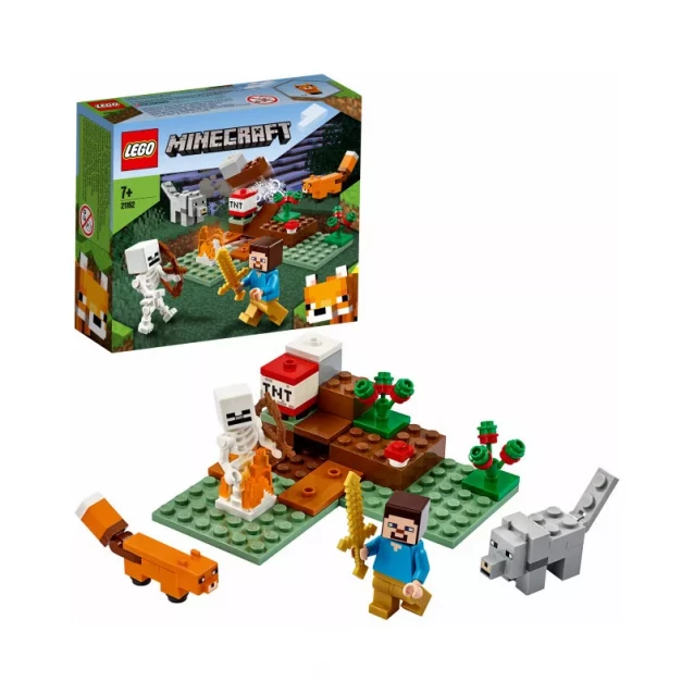 Конструктор LEGO Minecraft Пригоди в тайзі (21162) - 5