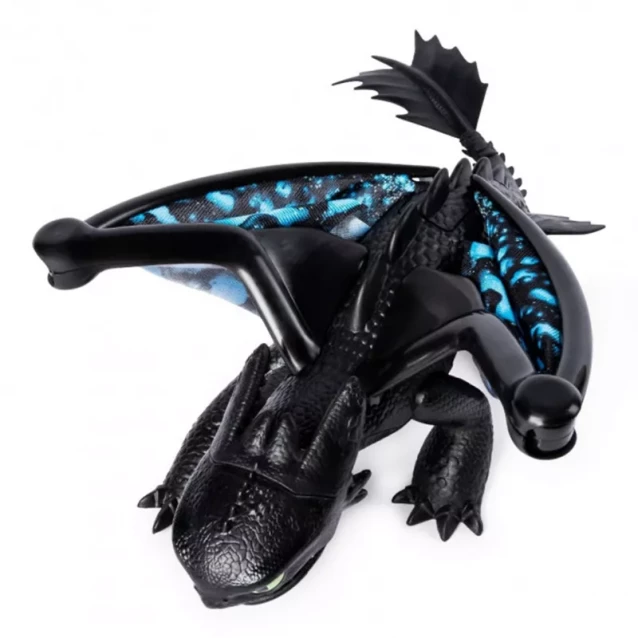 SPIN MASTER DRAGONS 3: фігурка де-люкс дракона Беззубока зі світловими і звуковими еф - 5