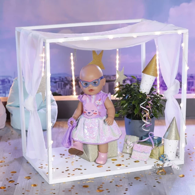 Zapf Набір одягу для ляльки BABY BORN серії "День Народження" - ДЕЛЮКС (на 43 cm) 830796 - 6