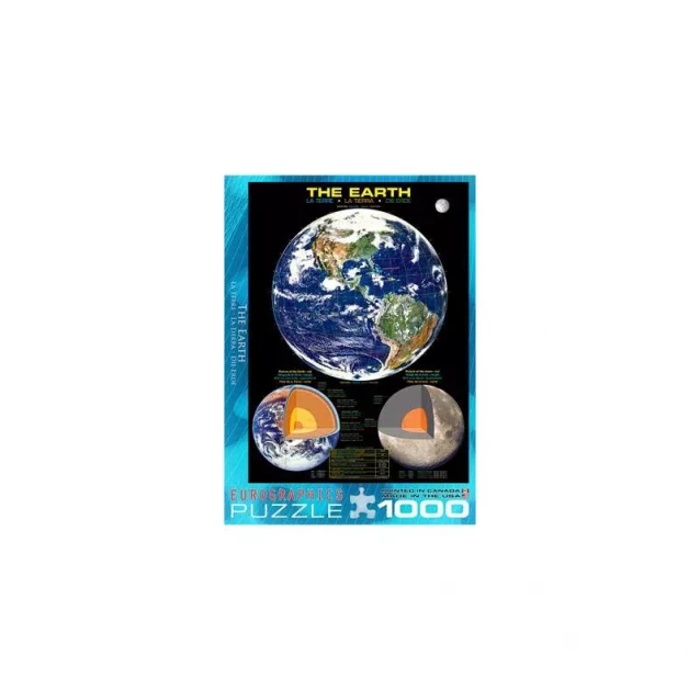Пазл Eurographics Планета Земля, 1000 элементов - 1