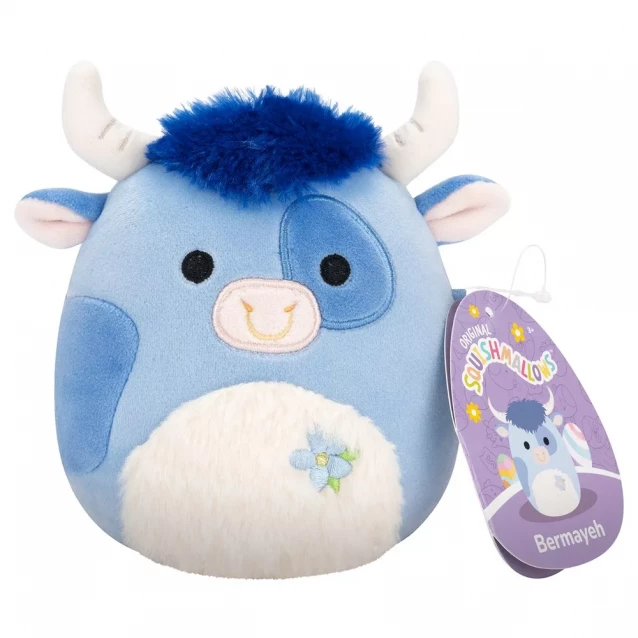 М'яка іграшка Squishmallows Бик Бермайє 13 см (SQER01181) - 7