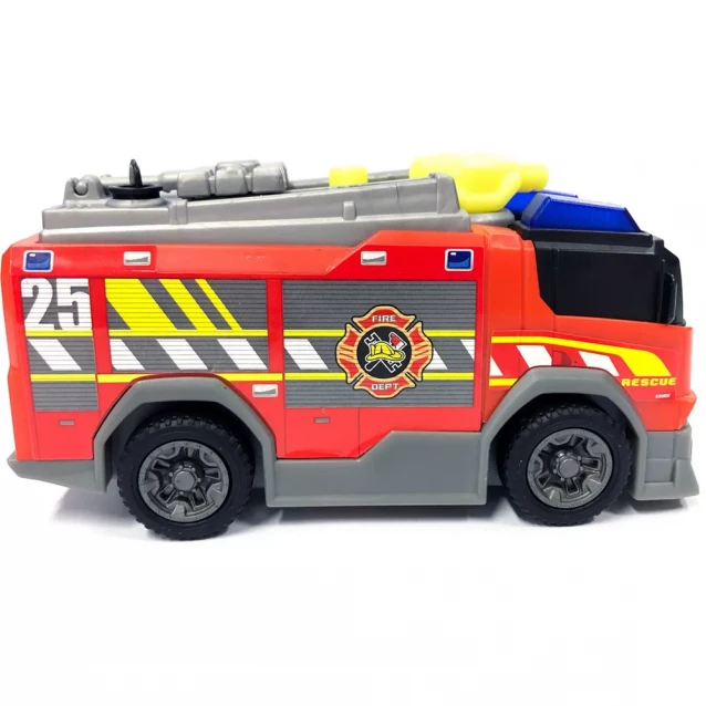 Машинка пожарная Dickie Toys Быстрое реагирование с контейнером для воды 15 см (3302028) - 5