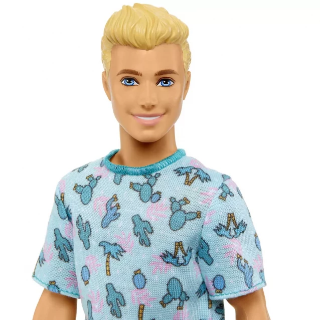 Кукла Barbie Модник Кен в футболке с кактусами (HJT10) - 3