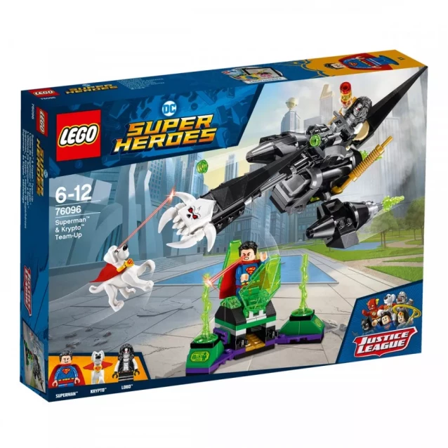 Конструктор LEGO Super Heroes Конструктор Команда Супермена И Крипто (76096) - 3