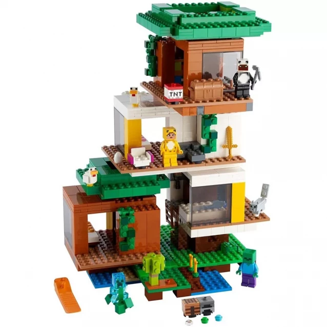 Конструктор LEGO Современный домик на дереве (21174) - 4
