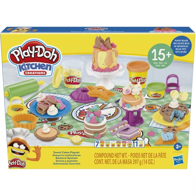 Набір для творчості із пластиліном Play-Doh Кухня в асортименті (F1791) - 7