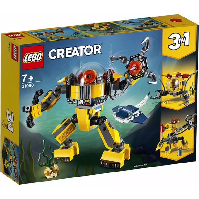Конструктор LEGO Creator Підводний Робот (31090) - 1
