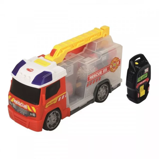 DICKIE TOYS Автомобіль "Пожежна допомога" з набором пожежника, звук. та світл. ефектами, 33 см, 3+ - 4