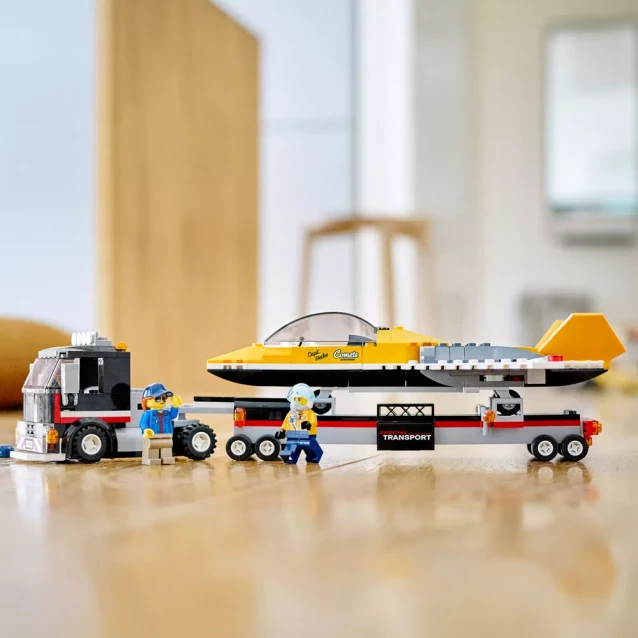 Конструктор LEGO City Транспортер каскадёрского самолета (60289) - 8