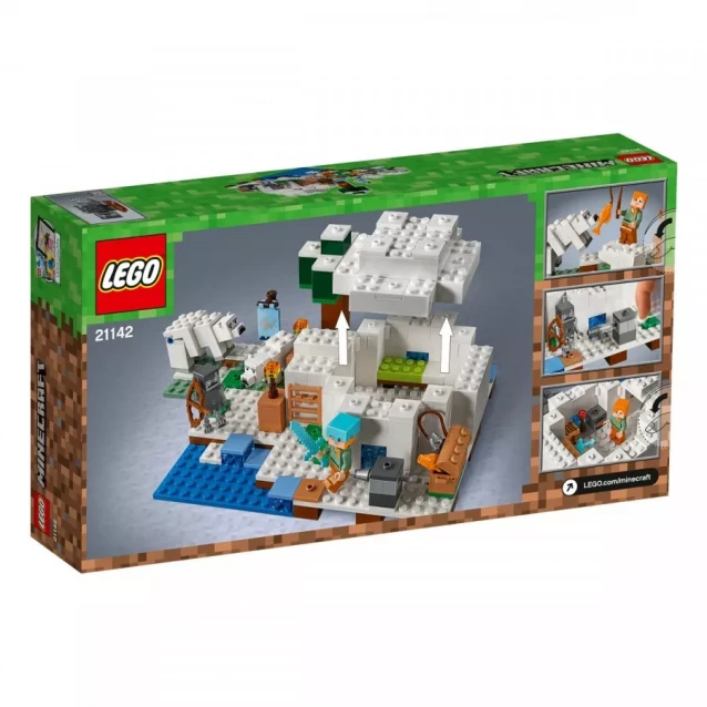 Конструктор Lego Minecraft Іглу (21142) - 2