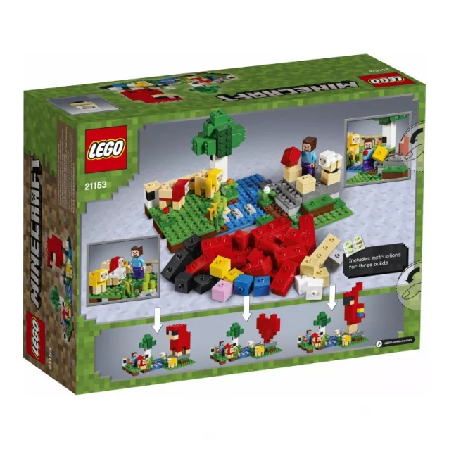 Конструктор LEGO Minecraft Ферма Вовни (21153) - 3