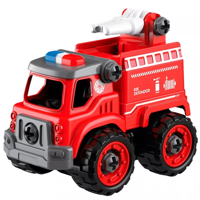 Конструктор Diy Spatial Creativity Пожарный спецтранспорт (CJ-161417) - 1
