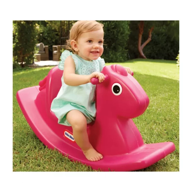 Качалка - Веселая Лошадка S2, Розовая Little Tikes Outdoor (400G00060) - 2