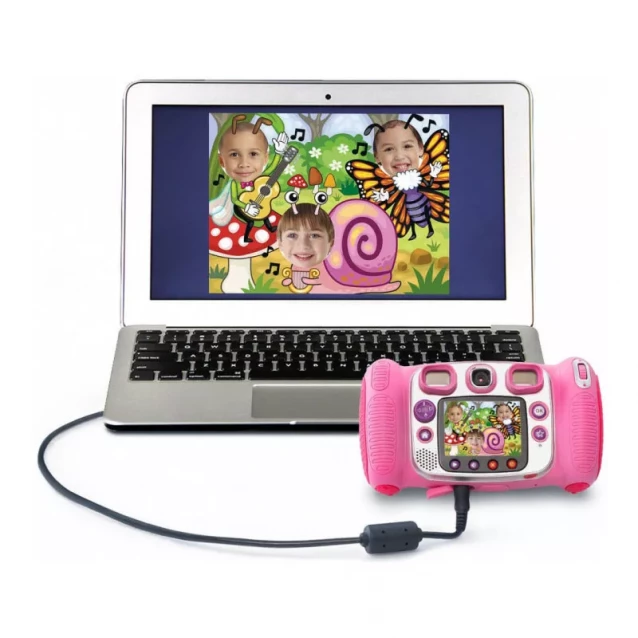 Дитяча цифрова фотокамера Vtech Kidizoom DUO Pink (80-170853) - 5