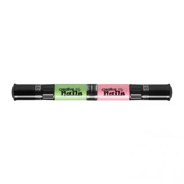 MALINOS Детский лак-карандаш для ногтей Creative Nails на водной основе (2 цвета Морской волны + Розовый) - 1