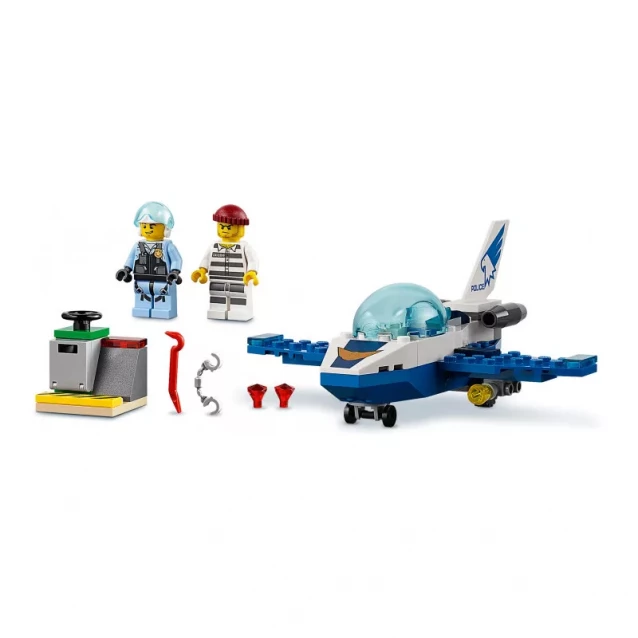 Конструктор LEGO City Повітряна Поліція: Патрульний Літак (60206) - 4