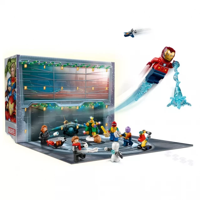 Конструктор LEGO Marvel Новогодний адвент календарь «Мстители» (76196) - 5