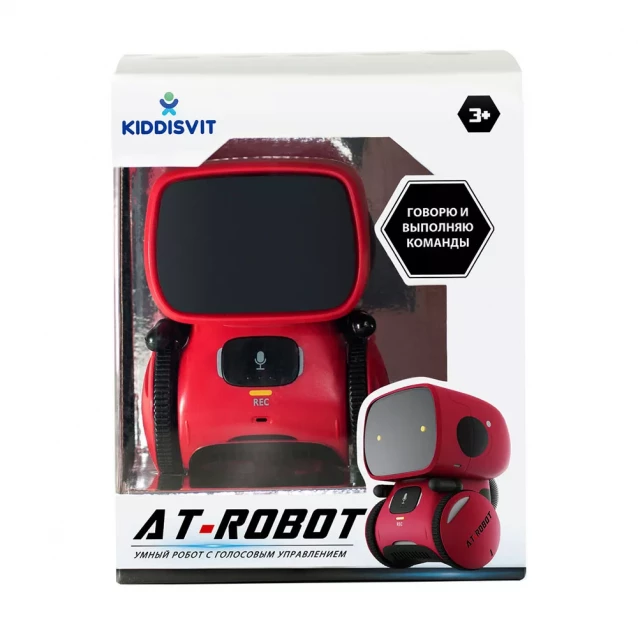 Інтерактивний робот AT-ROBOT з голосовим керуванням червоний (AT001-01) - 3