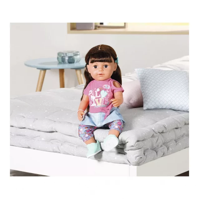 ZAPF кукла BABY BORN серии нежные объятия-стильная СЕСТРИЧКА (43 cm, с аксессуарами) - 6
