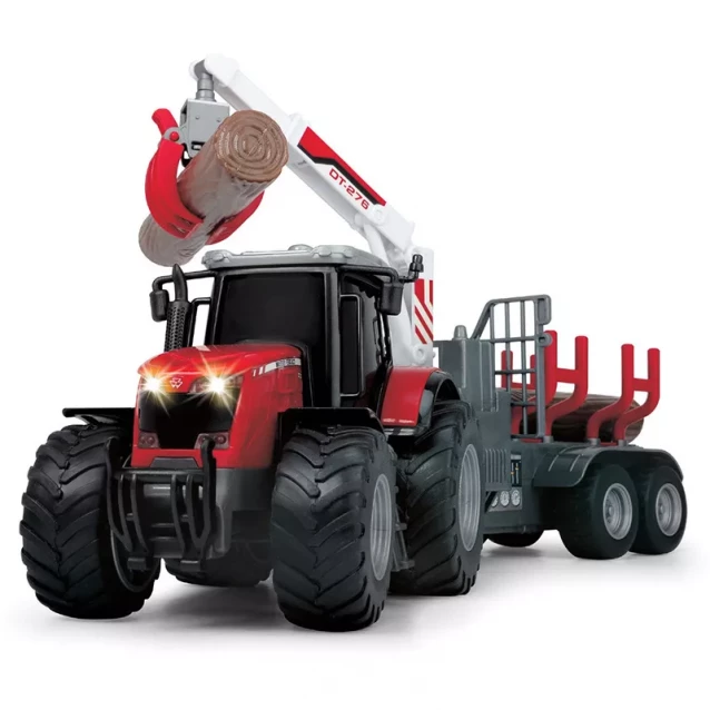 Трактор DICKIE TOYS Меси Фергюсон 8737 с прицепом 42 см (3737003) - 7