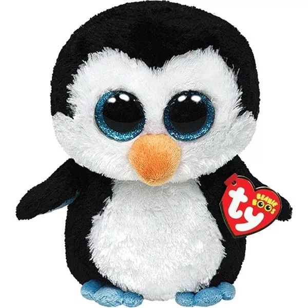 TY Beanie Boo's 36008 Іграшка м'яконабивна Пінгвін "Waddles" 15см - 1
