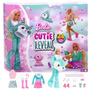 Адвент-календар Barbie Cutie Reveal (HJX76)  лялька Барбі