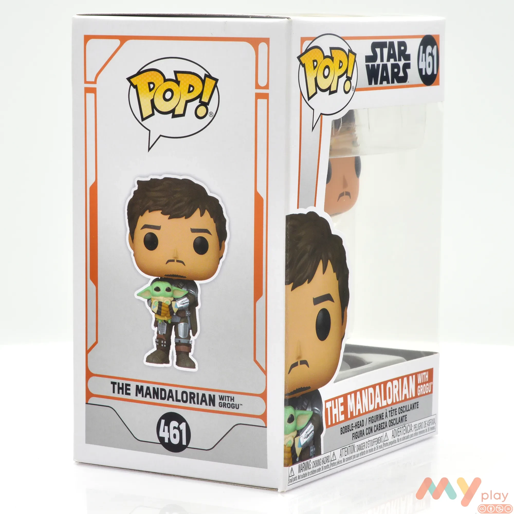 Фигурка Funko POP! Мандалорец с Грогу 54525 купить по цене 1499