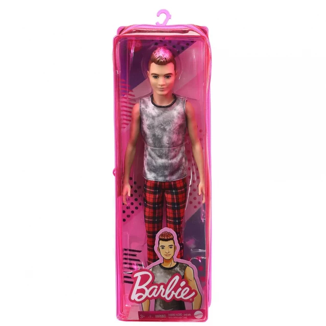 Лялька Barbie Модник Кен у клітчастих штанах (GVY29) - 2