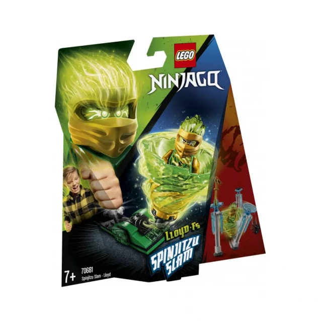 Конструктор LEGO Ninjago Удар Спін-Джитсу – Ллойд (70681) - 1