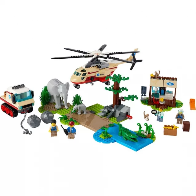 Конструктор LEGO операции по спасению Диких Животных (60302) - 10