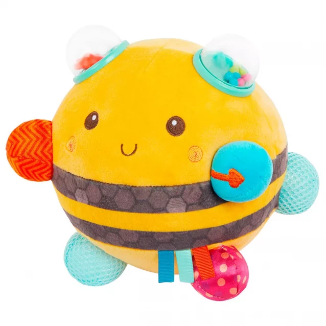 М’яка іграшка Battat Бджілка Пухнастик Дзиж (BX2037Z) - 1