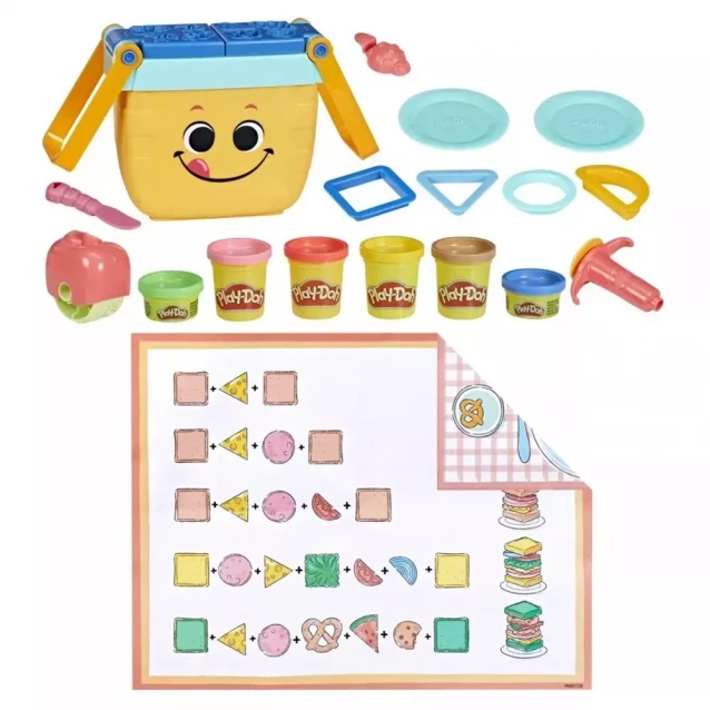 Набор для творчества с пластилином Play Doh Пикник (F6916) - 2