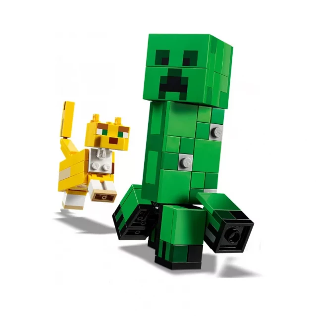 Конструктор Lego Minecraft Великі Фігурки, Кріпер Та Оцелот (21156) - 4