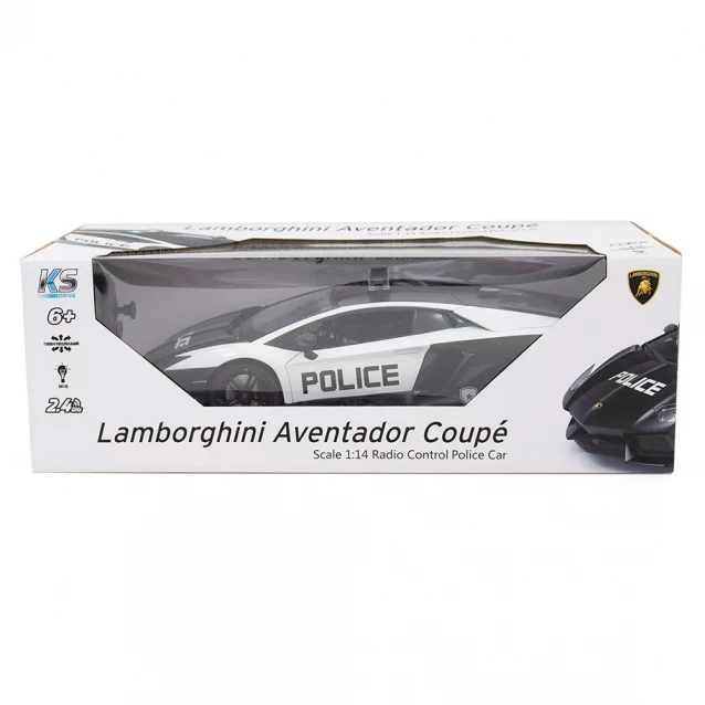 Автомодель KS Drive Lamborgini Aventador Police 1:14 на радиоуправлении (114GLPCWB) - 9