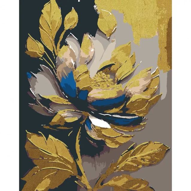 Картина для розпису Riviera Blanca Квітуче золото 40x50 см (RB-0803) - 1