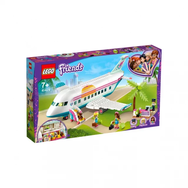Конструктор LEGO Friends Літак у Хартлейк-Сіті (41429) - 1